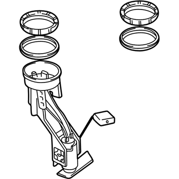 BMW 16-11-6-755-043 Fuel Pump, Right