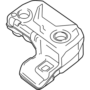 BMW 16-11-6-766-596 Plastic Fuel Tank