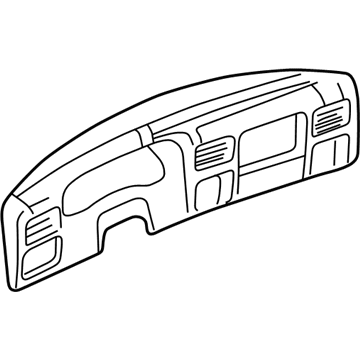 Ford YC3Z-25044D70-DAE Cluster Panel