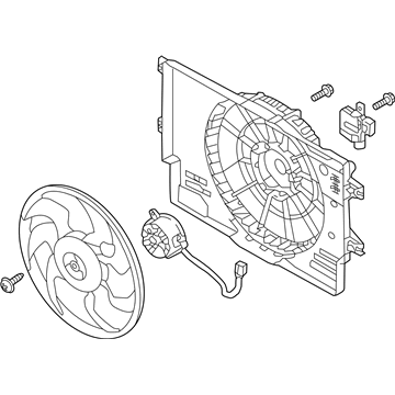 Hyundai 25380-F3300 Blower Assembly