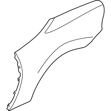 BMW 41-35-0-307-014 Side Panel, Rear, Left, Wide