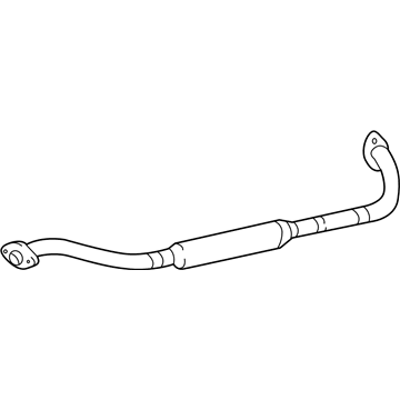 Toyota 17420-7A080 Center Exhaust Pipe Assembly