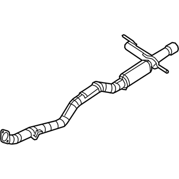 Mopar 68109353AF Front Exhaust Pipe