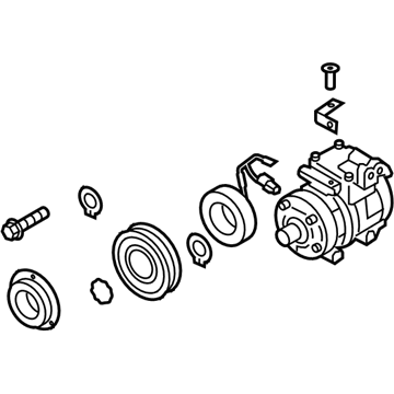 Hyundai 97701-2M000 Compressor Assembly