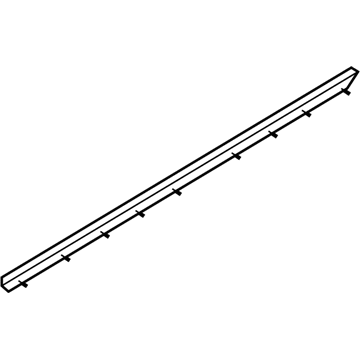 Kia 833411D000S8 WEATHERSTRIP-Rear Door Belt Inside