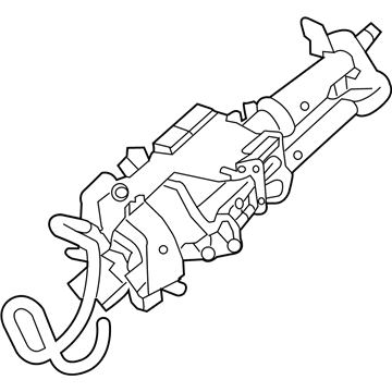 Infiniti 48810-5NA1A Column Assy-Steering, Upper