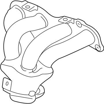 Honda 18100-RZA-000 Manifold, Exhuast