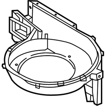 Hyundai 97112-C1000 Case-Blower, Lower