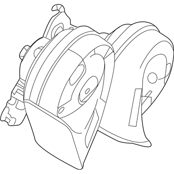 Ford BG1Z-13832-A Horn