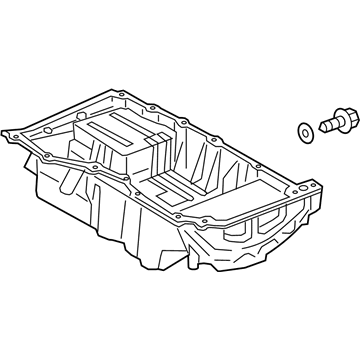 Ford CJ5Z-6675-D Oil Pan