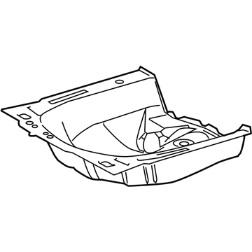 Toyota 58311-52210 Rear Floor Pan