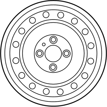 Nissan 40300-3SJ0E Wheel Assy-Disk