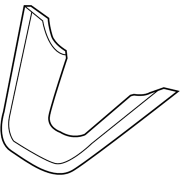 Ford DP5Z-3D758-BA Trim Plate