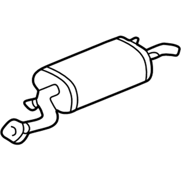 Lexus 17440-20150 Exhaust Tail Pipe Assembly