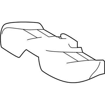 Lexus 71075-50L70-A7 Rear Seat Cover Sub-Assembly