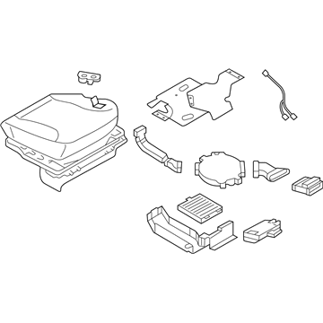 Infiniti 87350-CS015 Cushion Assy-Front Seat