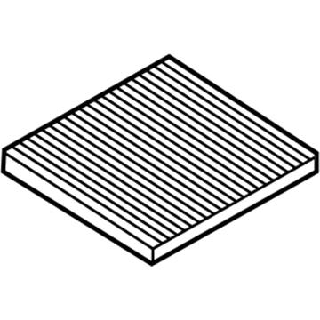Hyundai 08790-2E250-A Air Filter