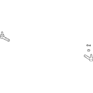 Lexus 45047-69146 End Set, Tie Rod, No