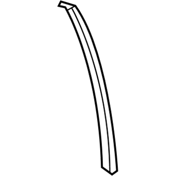 Mopar 55360780AA WEATHERSTRIP-B Pillar Secondary