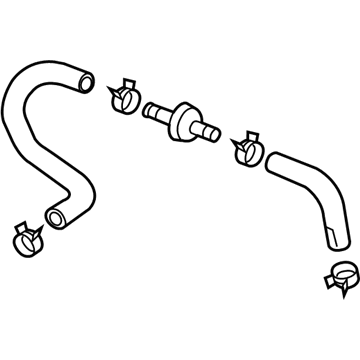 Kia 59130B2100 Hose Assembly-Brake Booster