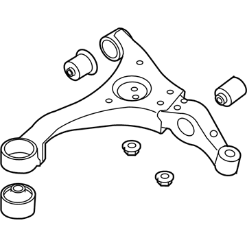 Hyundai 54501-3K060 Arm Complete-Front Lower, RH