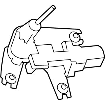 Infiniti 28710-1BA0A Motor Assy-Rear Window Wiper