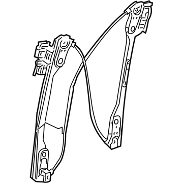 Mopar 68043884AA Door Window Regulator