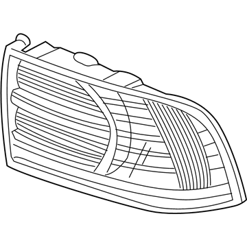 Acura 33551-SEP-A01 Lamp Unit, Driver Side