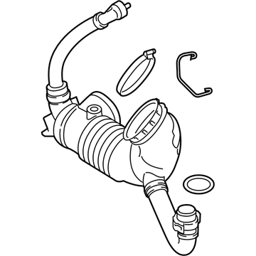 BMW 13-71-8-574-783 Filtered Air Pipe