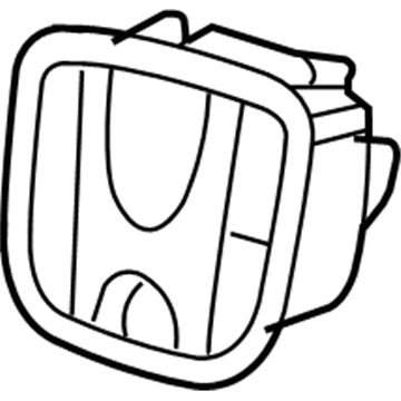 Honda 71124-SNA-A00 Base, FR. Emblem