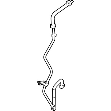 Nissan 49721-JA02B Hose & Tube Assy-Power Steering