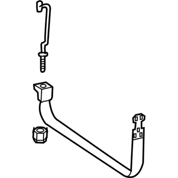 Mopar 5104102AA Strap-Fuel Tank