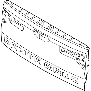 Hyundai 72801-K5000 PANEL ASSY-TAIL GATE