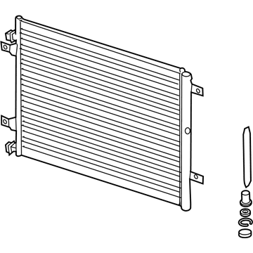 Ford HC3Z-19712-C Condenser