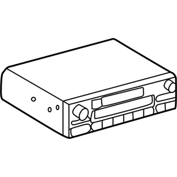 Toyota 86120-08140 Radio