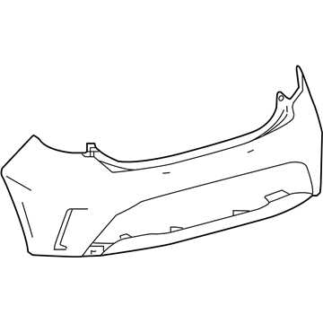 Toyota 52159-12953 Bumper Cover