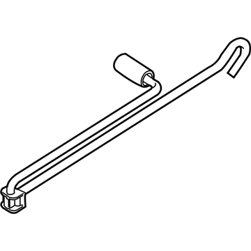 BMW 71-10-3-403-631 Articulated Lifting Jack Crank