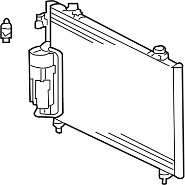 GM 88972207 Condenser, A/C