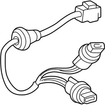 Lexus 81555-48020 Cord, Rear Combination