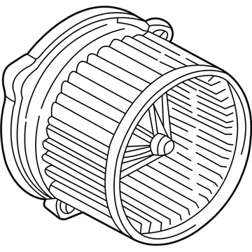 Honda 79310-S0X-A51 Motor Assembly, Fan