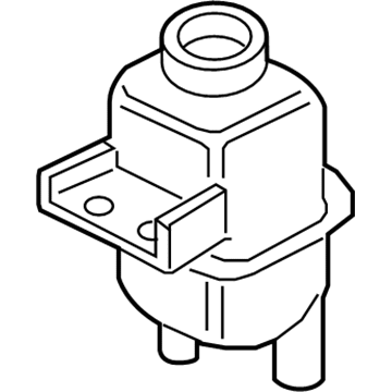 Infiniti 21720-5CA5A Radiator Reservoir Tank Assembly