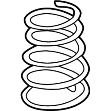 Lexus 48231-48081 Spring, Coil, Rear