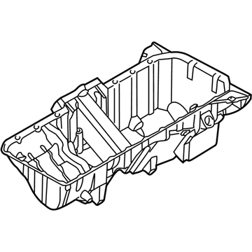 BMW 11-13-7-531-944 Oil Pan