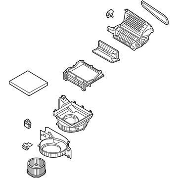 Hyundai 97100-S2400 Blower Unit