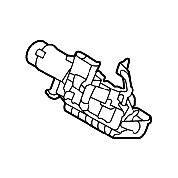 Kia 81800P2100 Power Latch Assembly-PWR