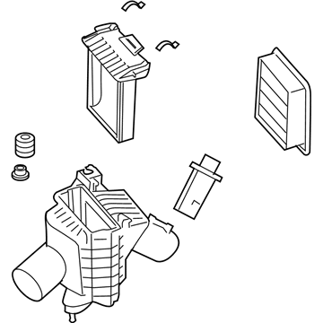 Nissan 16500-JF00A Air Cleaner