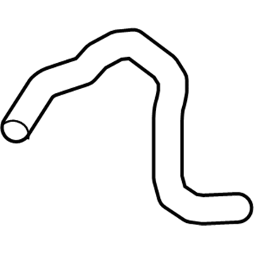 Honda 19502-R70-A00 Hose, Water (Lower)