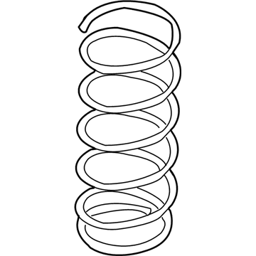 BMW 33-53-6-762-984 Rear Coil Spring