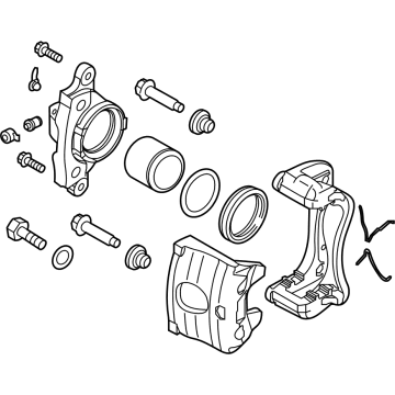 Hyundai 58180-AAA10 CALIPER Kit-Brake, LH