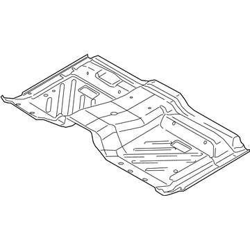Ford FL1Z-7811135-A Front Floor Pan